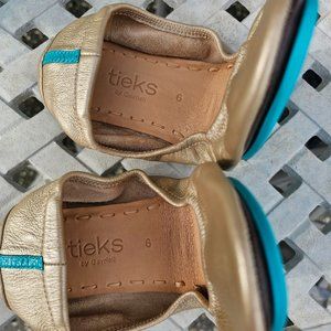 Tieks 6 Champagne Gold